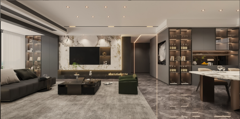 君御世家 130㎡ 现代轻奢